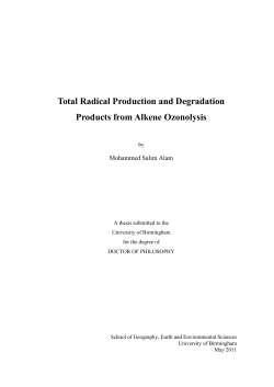 Radical Production from Ethene Ozonolysis