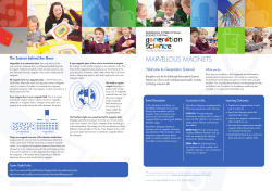 marvellous magnets - Edinburgh International Science Festival