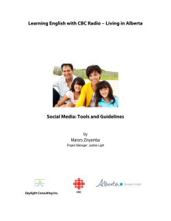 Internet tools and guidelines