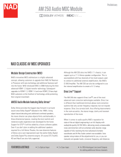 AM 250 Audio MDC Module