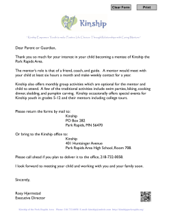 Dear Parent or Guardian, Thank you for your interest in your child