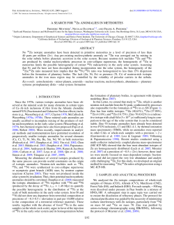 A SEARCH FOR 70Zn ANOMALIES IN METEORITES