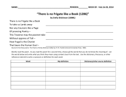 There is no Frigate like a Book (1286)