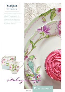 S&tilde;ri˚ing D˛signs - Portmeirionshop