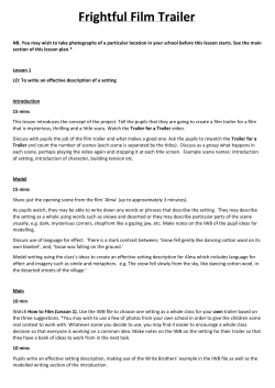 Frightful Film Trailer