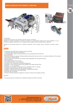 electronic gentle weighing machine mod. bison
