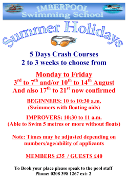 5 Days Crash Courses 2 to 3 weeks to choose from