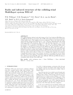 Radio and infrared structure of the colliding-wind Wolf