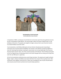 Grandmothers Circle the Earth