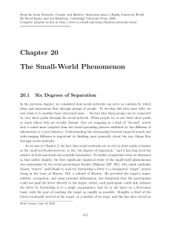 Chapter 20 The Small