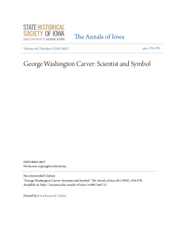 George Washington Carver: Scientist and Symbol