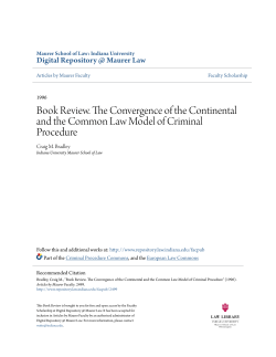 Book Review. The Convergence of the Continental and the