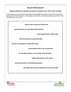 Student Worksheet #1