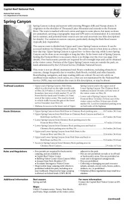 Spring Canyon - 100 Club Colorado