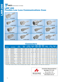 LMR-200 - Rojone Pty Ltd