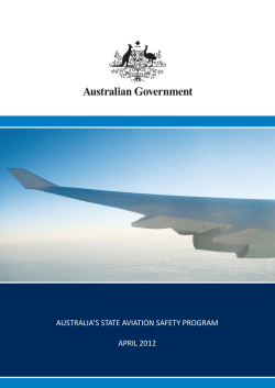 Australia`s State Aviation Safety Program