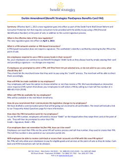 Durbin Amendment\Benefit Strategies FlexExpress Benefits Card FAQ