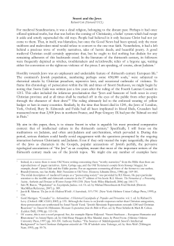 Snorri and the Jews For medieval Scandinavians, it was