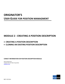 SITE OUTLINE