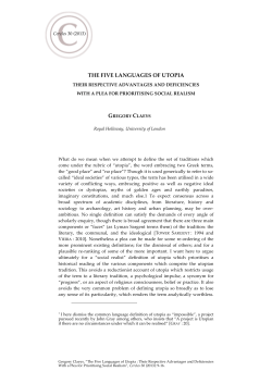 the five languages of utopia