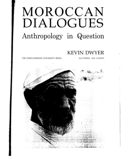 Moroccan Dialogues
