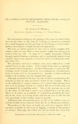 Proceedings of the United States National Museum