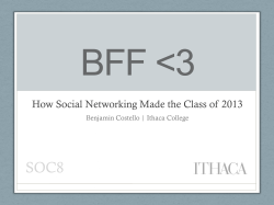 BFF <3 - HighEdWeb 2009 Conference