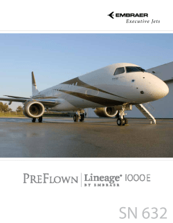 SN 632 - Embraer Executive Jets