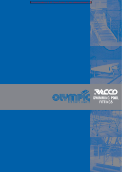 Swimming Pool Fittings - Barbour Product Search