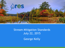 Kelly`s Presentation - Rocky Mountain Stream Restoration Conference