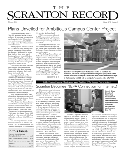 The Scranton Record - The University of Scranton