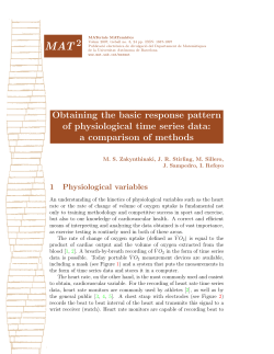 2 Obtaining the basic response pattern of physiological time series