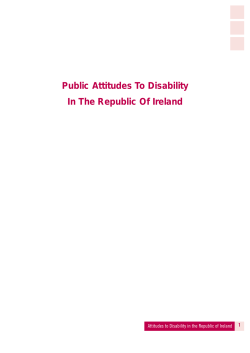 NDA Attitude - National Disability Authority