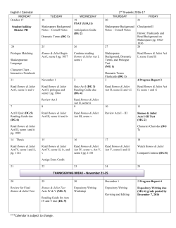 English I T2 2016-2017