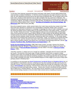 aryan invasion theory - Hindu Temple of Greater Cincinnati
