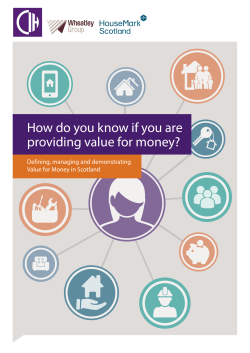 How do you know if you are providing value for money?