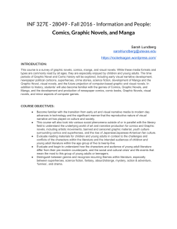 INF 327E - 28049 - Fall 2016 - Information and People