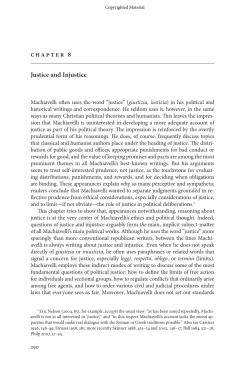 Chapter 8 Justice and Injustice