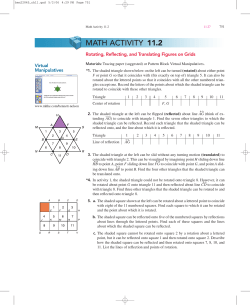 MATH ACTIVITY 11.2