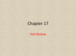 Chapter 17 - Bonneville High School