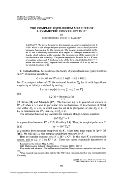 K - American Mathematical Society