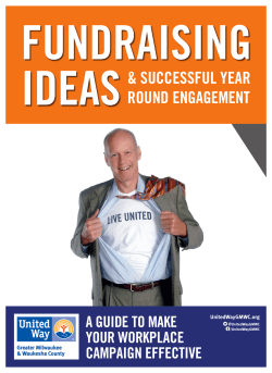 FUNdraising ideas - United Way of Greater Milwaukee