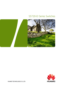S5720-EI Series Switches