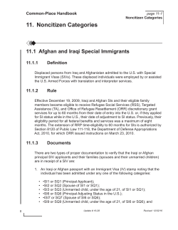 11. Noncitizen Categories - the County of Santa Clara