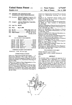 Method and apparatus for mammalian nerve regeneration