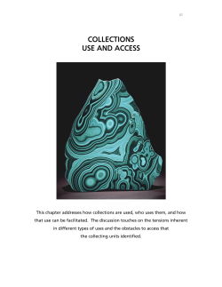 Collections Use and Access