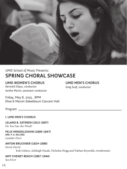 PDF - The Clarice Smith Performing Arts Center