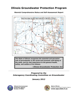 Illinois Groundwater Protection Program