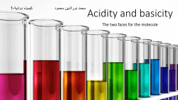 Acidity and basicity faces for molecule