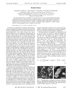 Bistable Helices